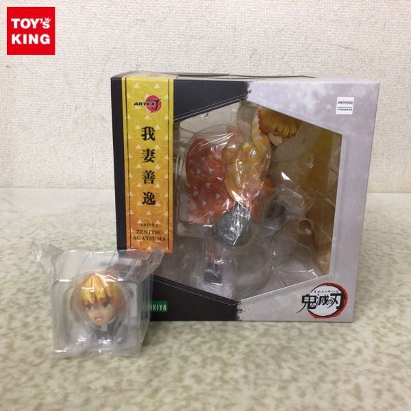 驚きの破格値，新品 1円〜 コトブキヤ ARTFX J 1/8 鬼滅の刃 我妻 善逸 特典付(その他)｜売買されたオークション情報、yahooの商品情報をアーカイブ公開 - オークファン その他