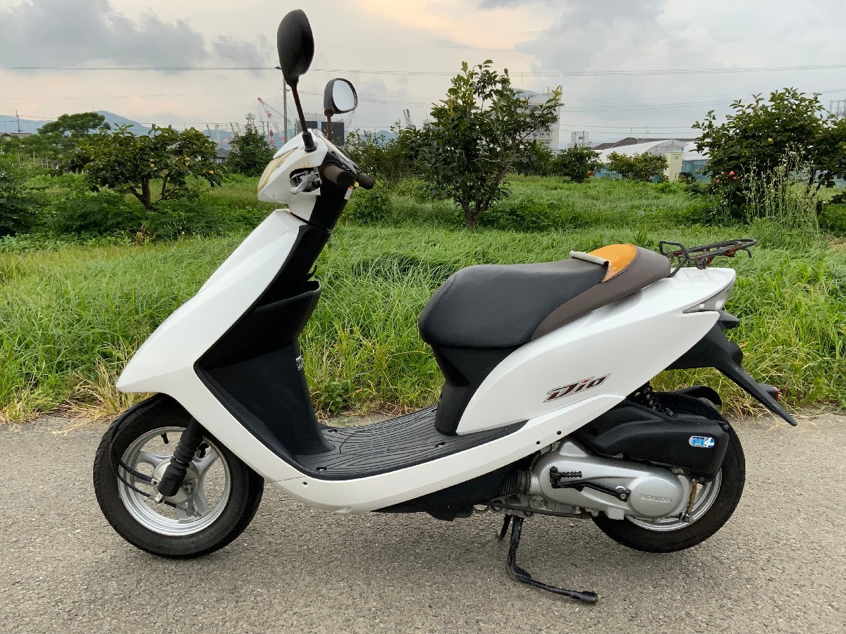 HONDA ホンダ Dio ディオ AF68 現状車 キー有り/圧縮有り/販売証明書