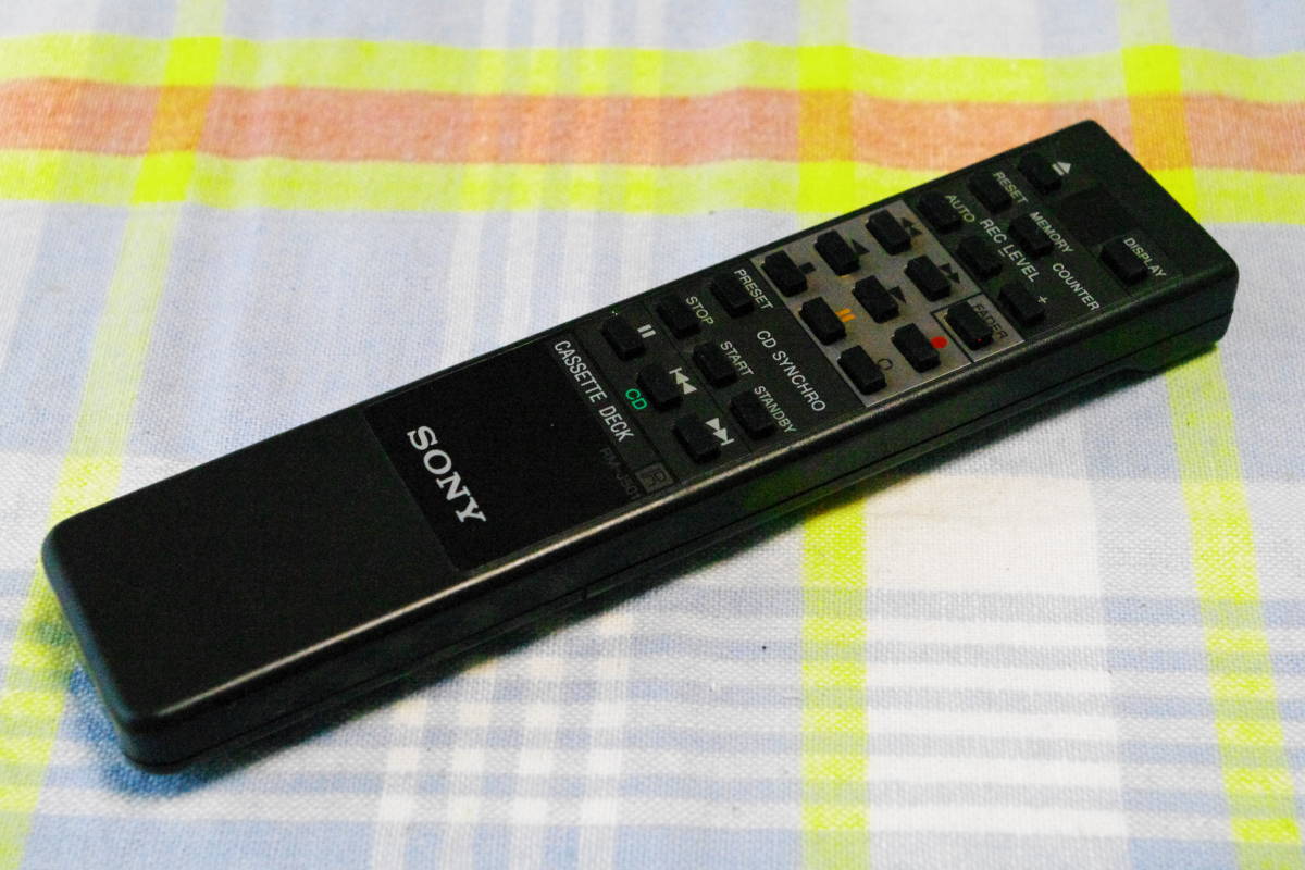RM-J501 SONY ソニー リモコン カセットデッキ □JH JHH