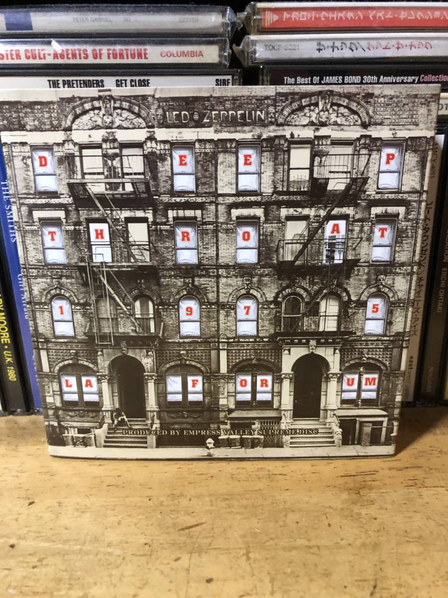LED ZEPPELIN/DEEP THROAT Empress Valley 9CD＋DVD(スリップケース 紙