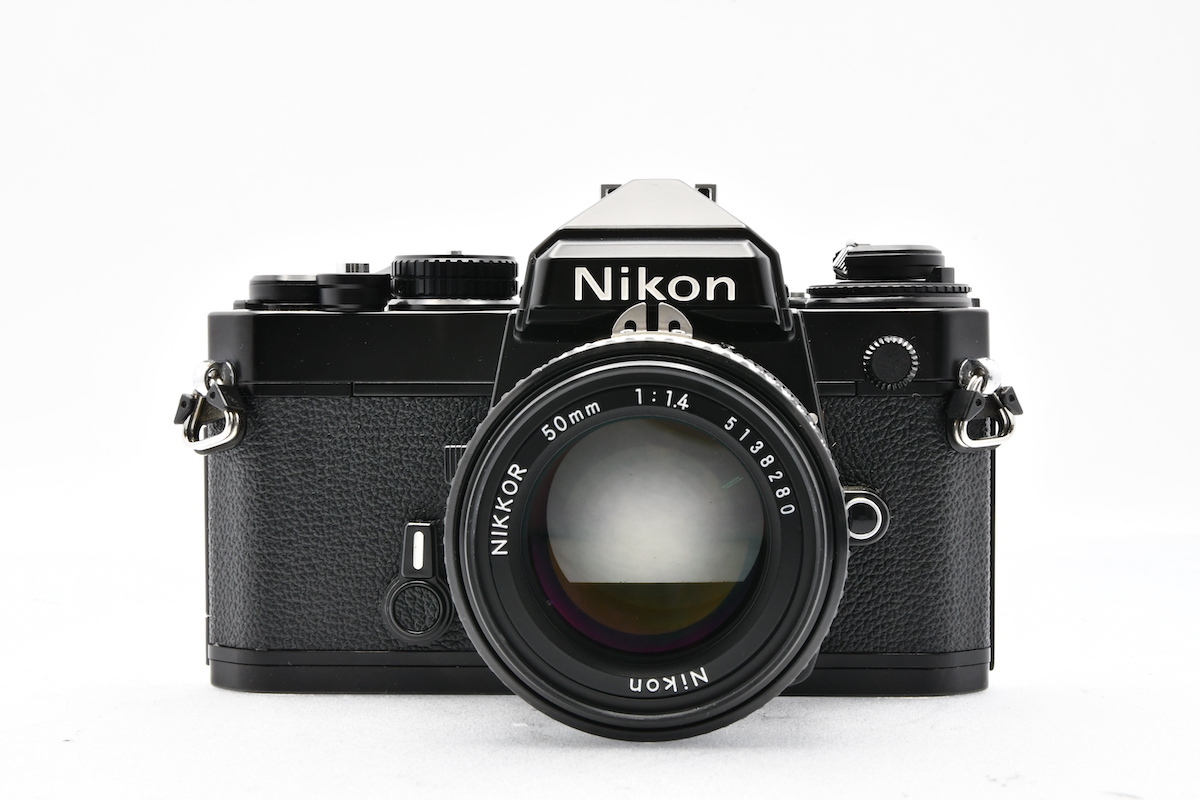 Nikon FE 一眼カメラ＆NIKKOR Ai-S 50mm f1.4 美品！ NIKON FE + AI-S NIKKOR 50mm F1.4 ニコン フィルムカメラ MF一眼レフ 標準