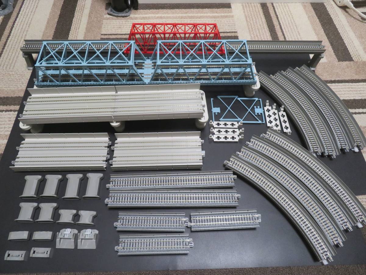 KATO ユニトラック 複線高架線路 ⭐︎トラス鉄橋 追加 まとめ売り KATO