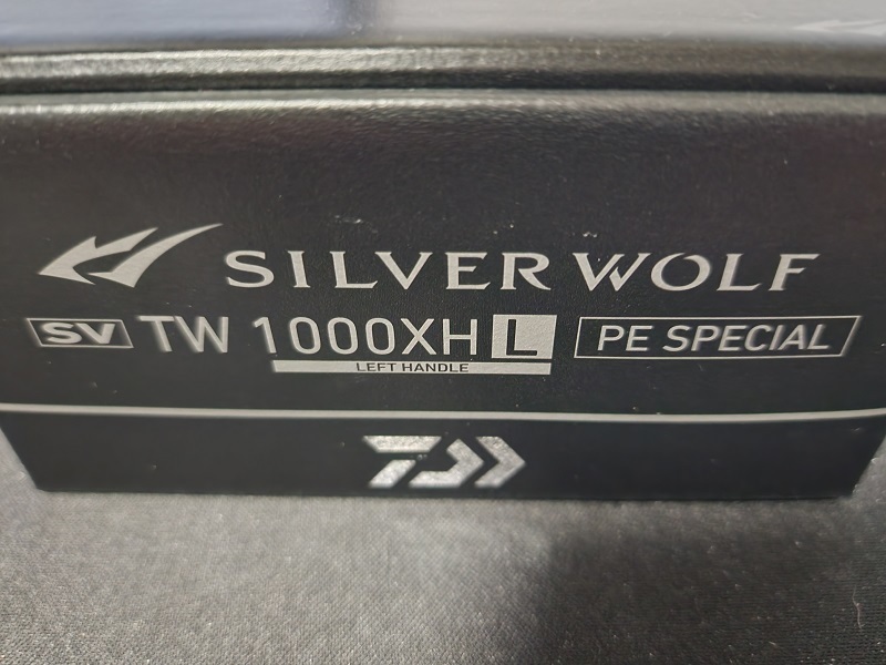★新品未使用 送料無料★ダイワ シルバーウルフ SV TW 1000XHL PE SPECIAL