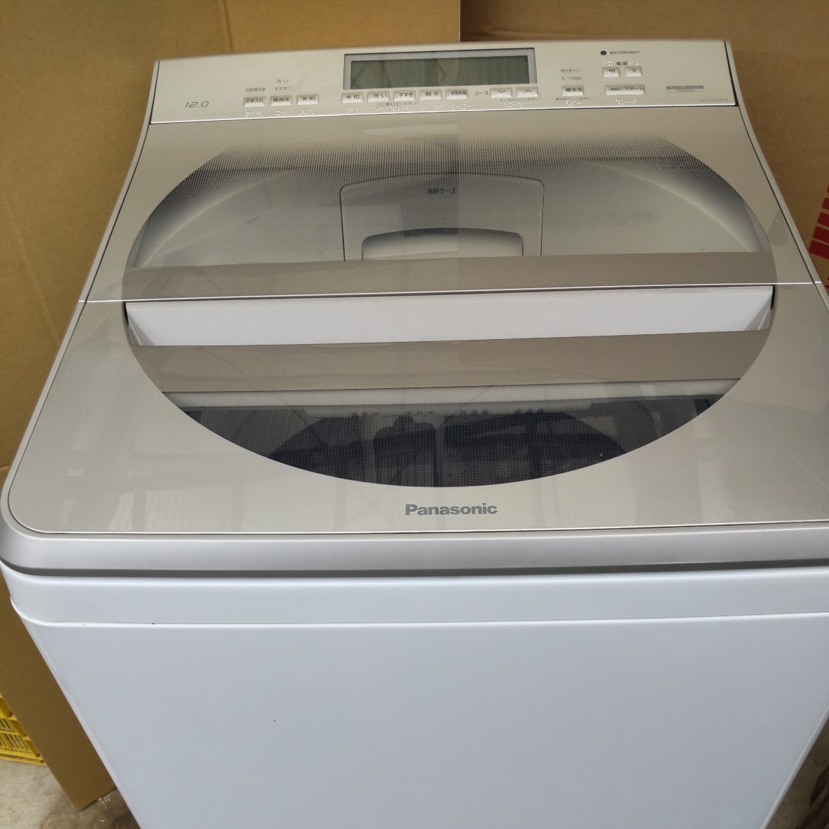 パナソニック 全自動洗濯機 - 温水泡洗浄W 12.0kg : NA-FA120V3 洗濯機 
