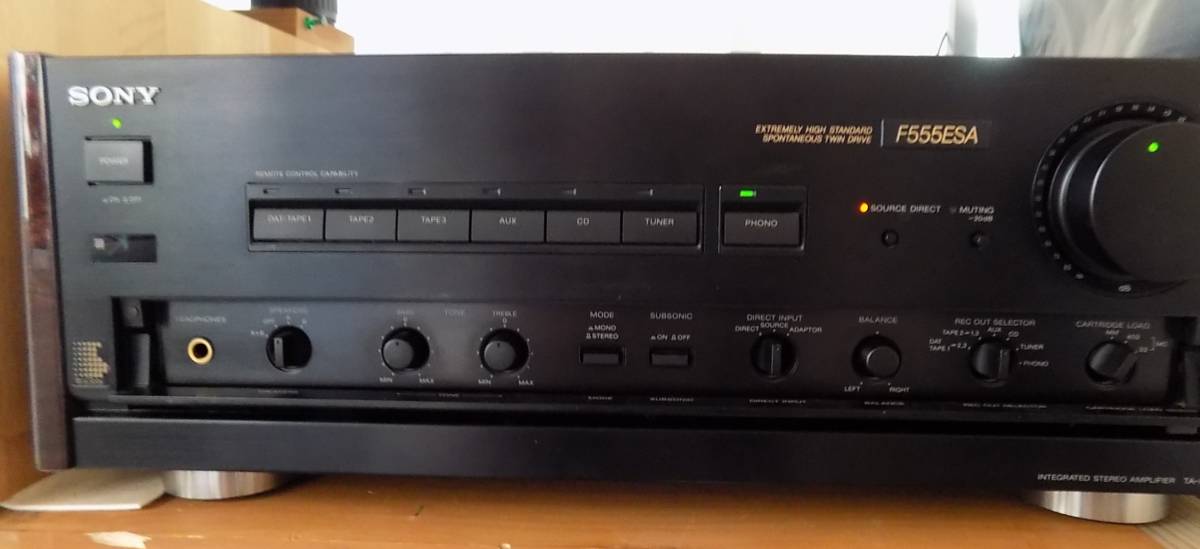 SONY TA-F555ESA パワーMOS FET採用 （中古品） 【公式通販】
