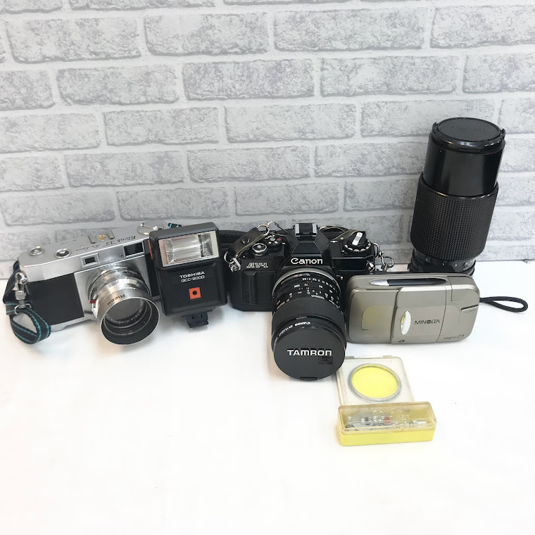 Canon OLYMPUS フィルムカメラ いろいろまとめて 動作未確認のため