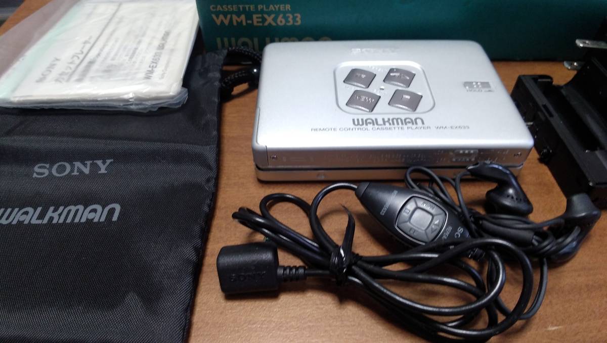 SONY WALKMAN 4台　ジャンク品 ジャンク品 SONY WM-EX633 AIWA HS-JX970 2台 付属品多数