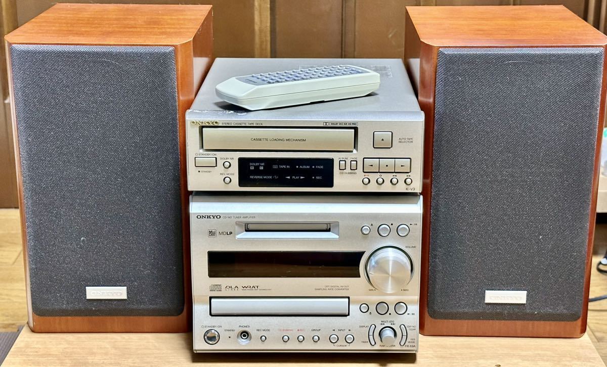 ONKYO システムコンポ FR-X9RとK-V3セット スピーカー4台付き - Yahoo