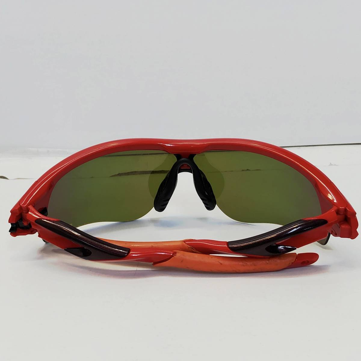 OAKLEY サングラス PRIZM 赤 レッド オレンジ ミラー スポーツ