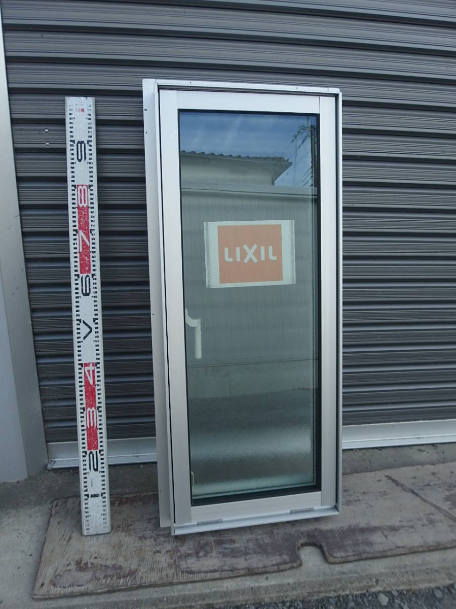 在庫品 アルミサッシ LowE アルゴンガス 型 ペアガラス LIXIL TW 採風勝手口ドア 07118 (07418) L 左吊 ブラック