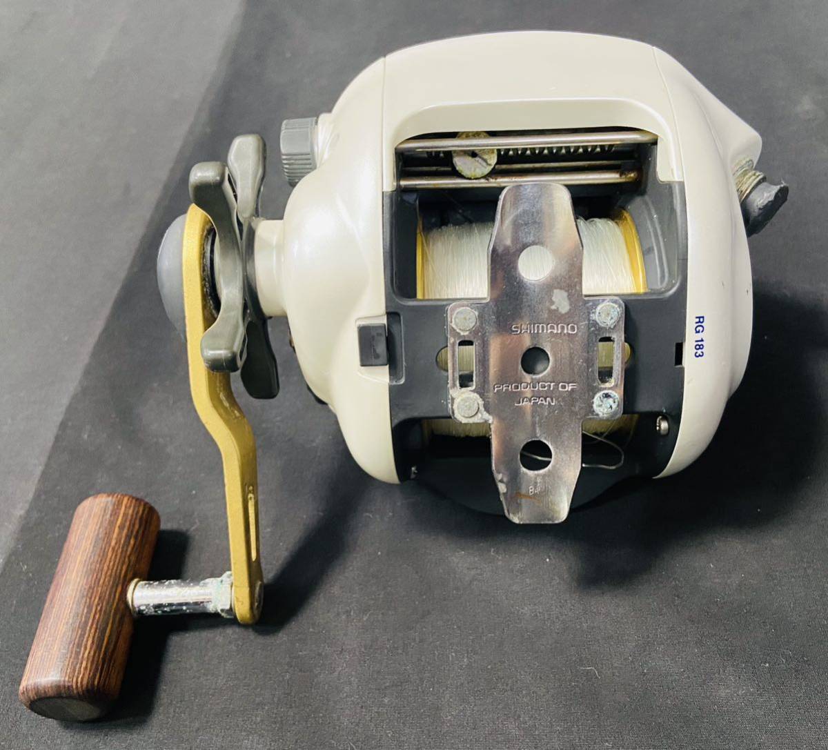Я SHIMANO シマノ 電動丸 3000R 電動リール 釣り具 純正コード 箱付