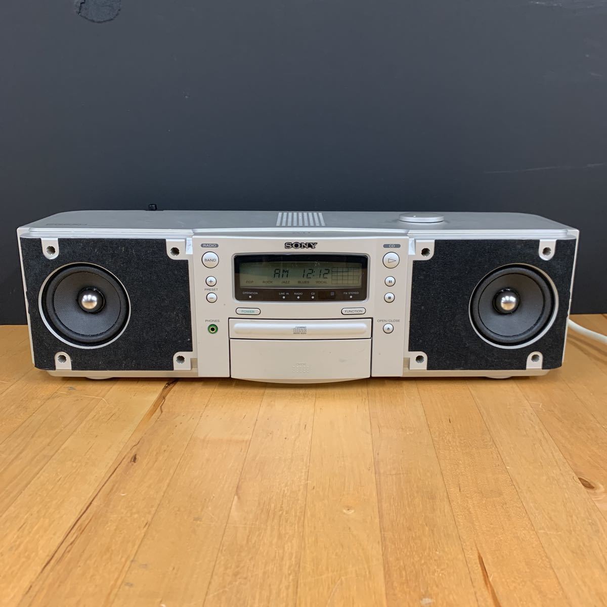 ソニーの名機 パーソナルオーディオシステム 【ジャンク品】SONY ZS-F1