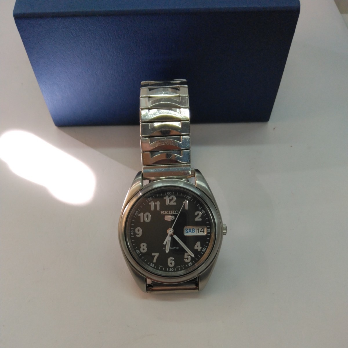 セイコー SEIKO 腕時計 5 7S26-0430 ファイブ 動作品 美品