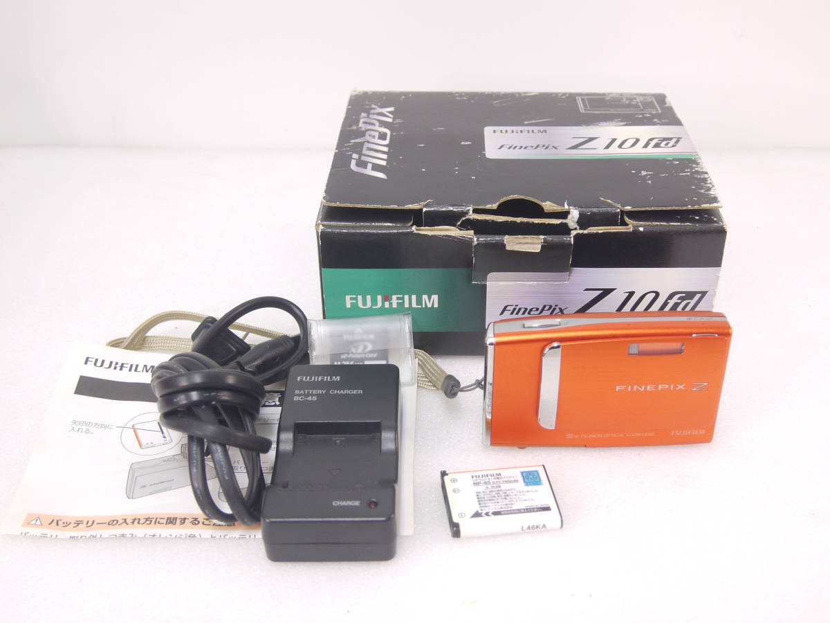 637 FUJIFILM Finepix Z10fd 3x FUJINON OPTICAL ZOOM LENS 富士 