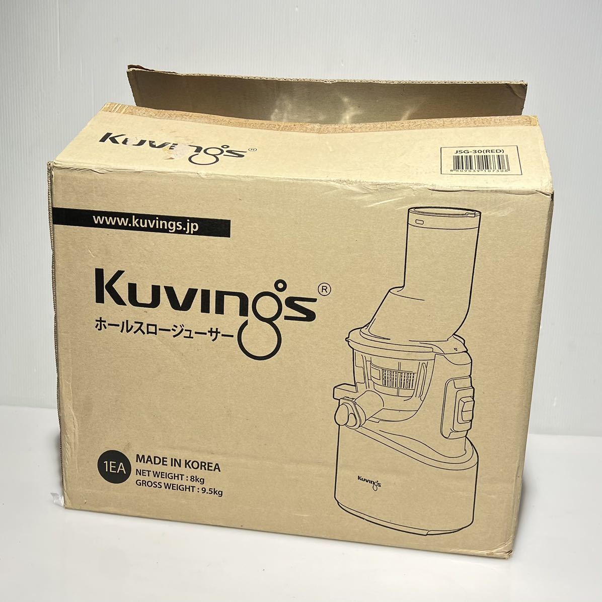 高品質，限定SALE】 Kuvings クビンス JSG-30 ホールスロージューサー
