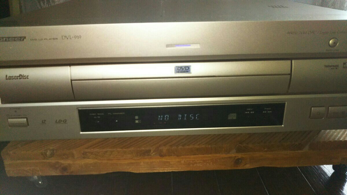 店舗 大阪 パイオニア DVD/LDコンパチブルプレーヤー DVL-919 【公式通販】