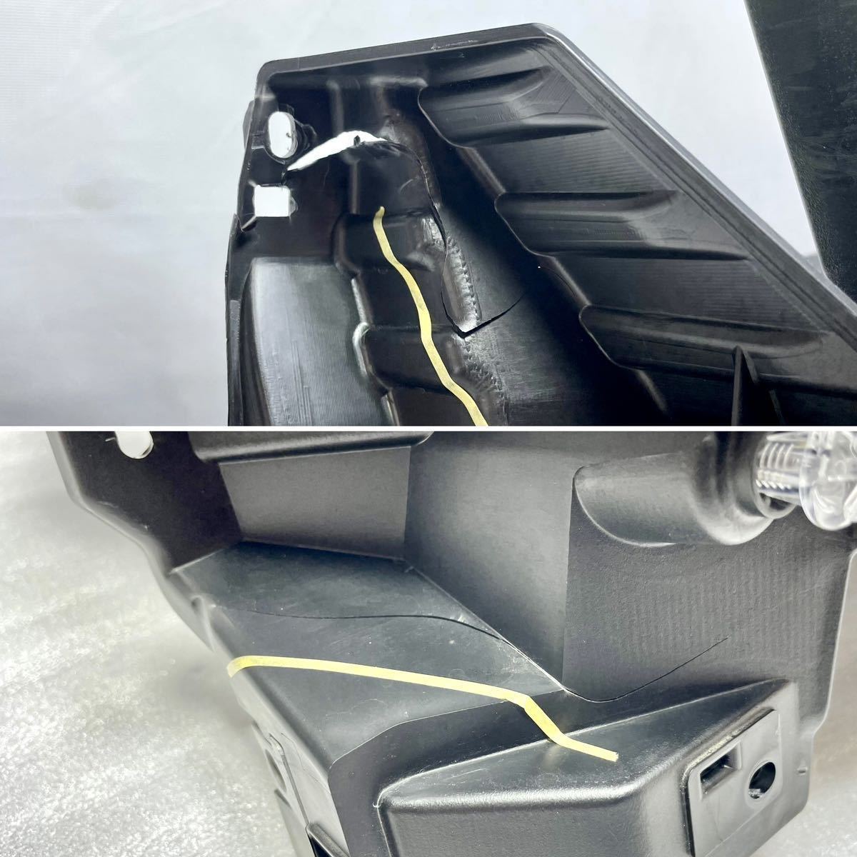 S-1576【レンズ美品】 スペーシアギア 左右 ヘッドライト LED MK53S