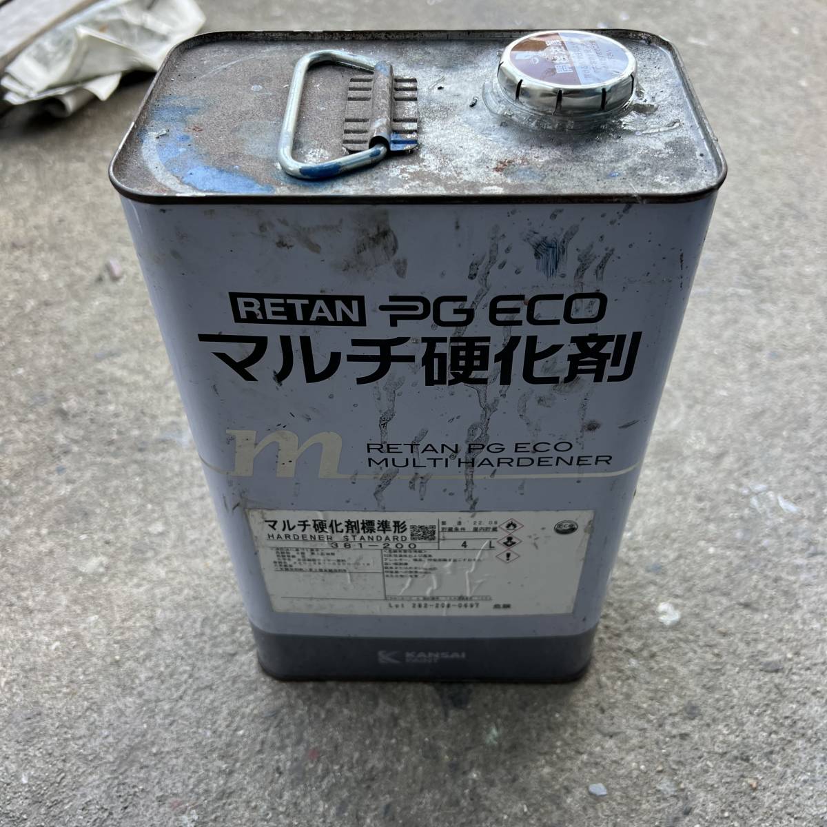 関西ペイント RETAN PG ECO マルチ硬化剤 標準形 4L マルチ硬化剤 関西ペイント レタンPGエコ 4L 標準形 4L レタンPG エコ