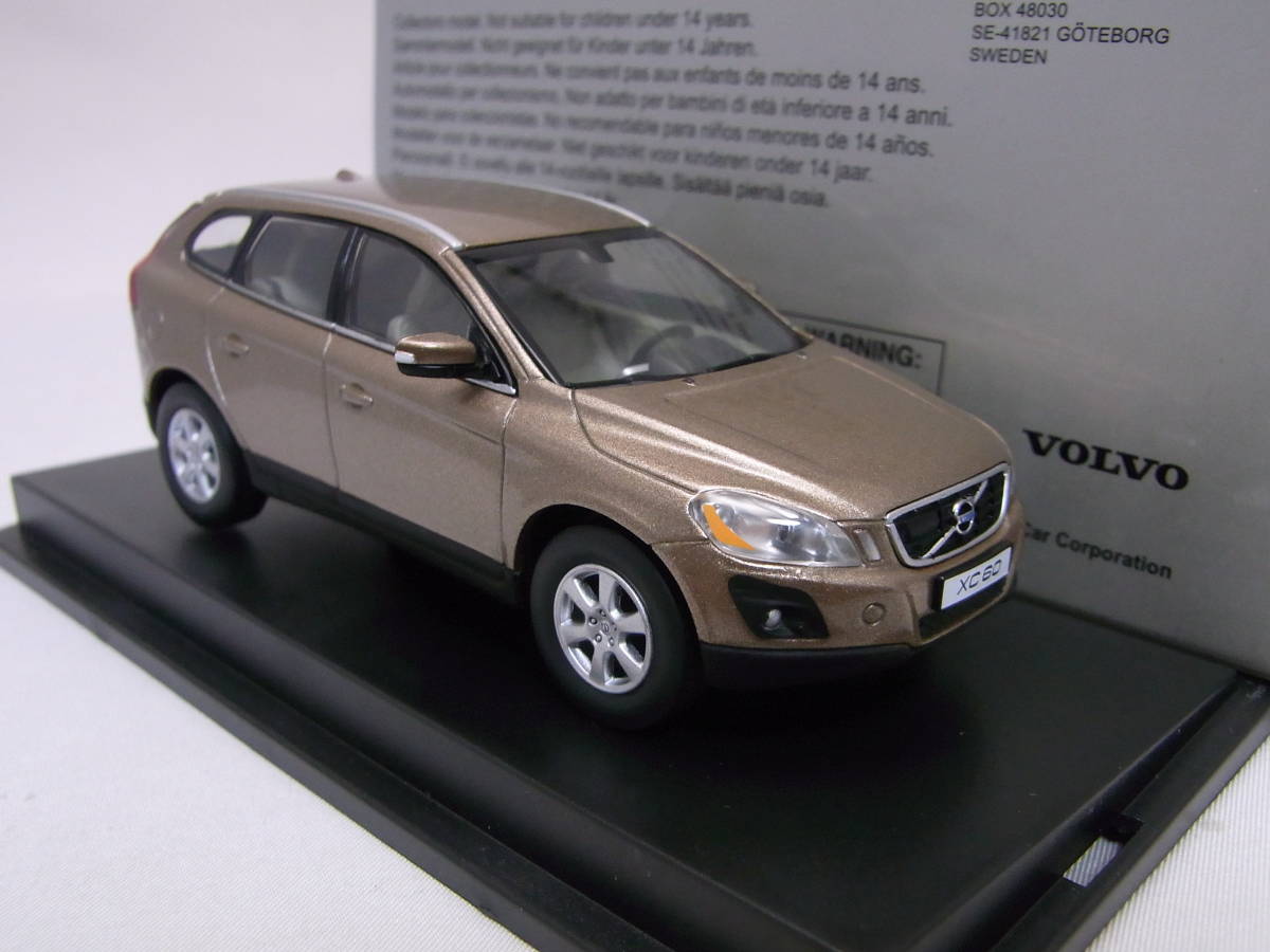★マニア垂涎!★VOLVO XC60 Terra Bronze 1/43【ディーラー特注品! DB6304TXC ボルボ SUV】★検:2.4 T5 T6 AWD V60 S60 XC70 XC90 V70 Volvo XC60 -