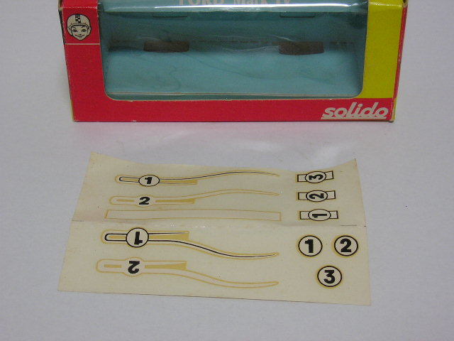 仏・SOLIDO 170 FORD Mark・IV(デカル付) 1969'発売 _4