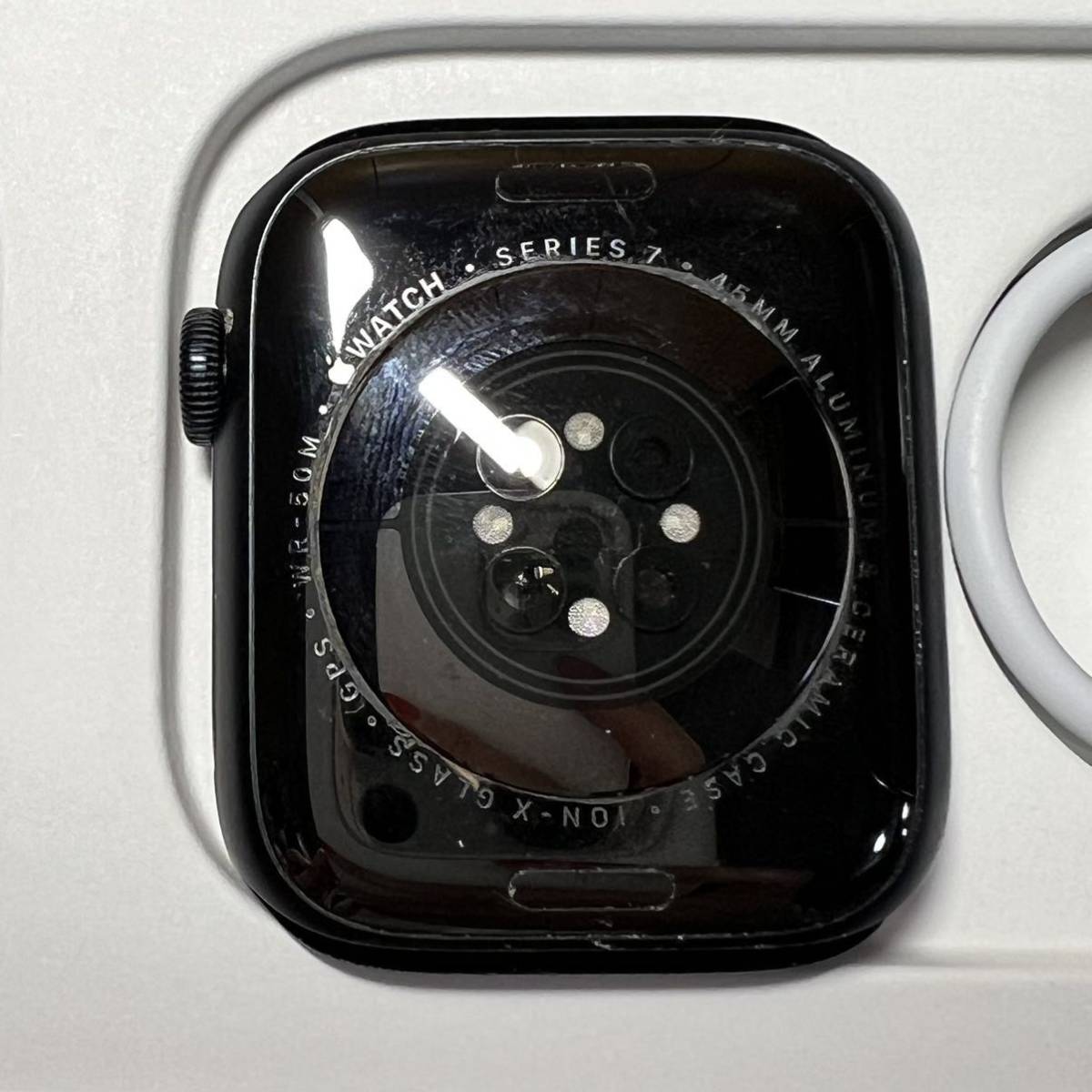 1円~【初期化済み】アップルウォッチ Apple Watch Series 7 45mm 
