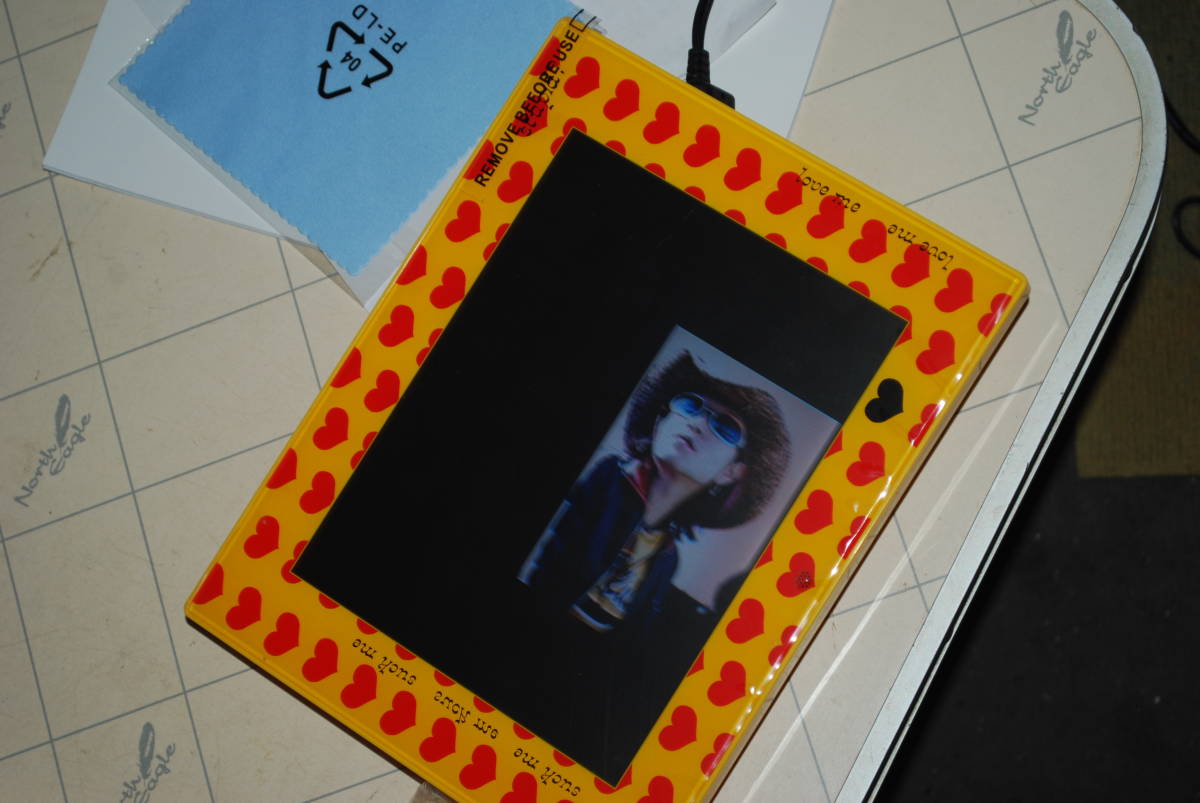 ヒデ フォトフレーム hide DIGITAL PHOTO FRAME used/美品 検