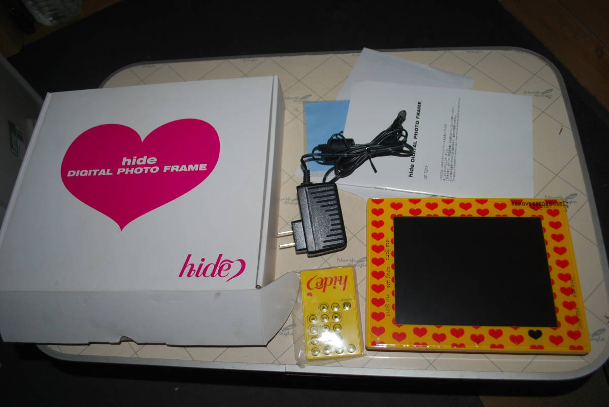 ヒデ フォトフレーム hide DIGITAL PHOTO FRAME used/美品 検