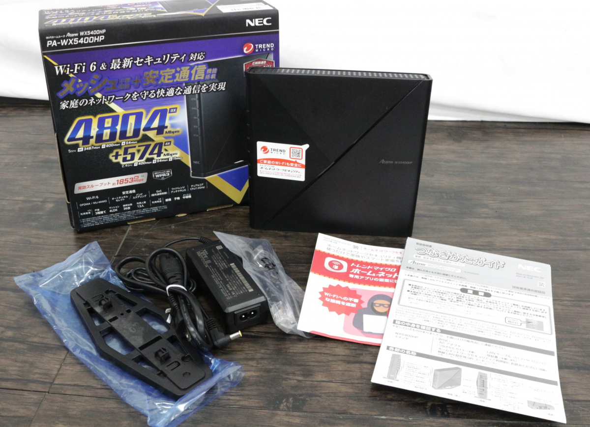 行董】NEC Aterm PA-WX5400HP WiFi ルーター/無線LAN 通信機器