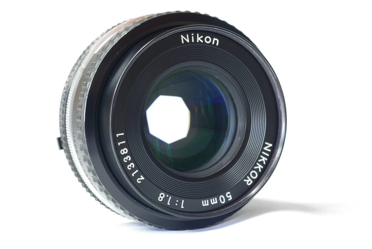 中古・美品】 Nikon ニコン Ai Nikkor 50mm f1.8s Ai-s パンケーキ