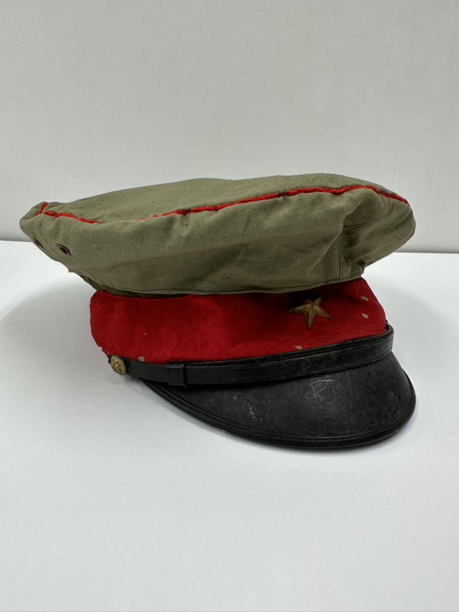 旧日本軍 日本軍 軍帽 当時物 日本陸軍 帽子 カバーあり 旧日本軍