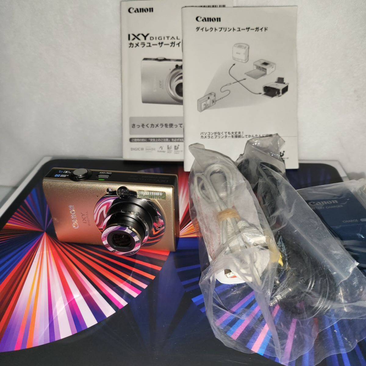 美品◇◇人気brand◇◇canon IXY DIGITAL 20 IS デジカメ　希少品　動作確認済み