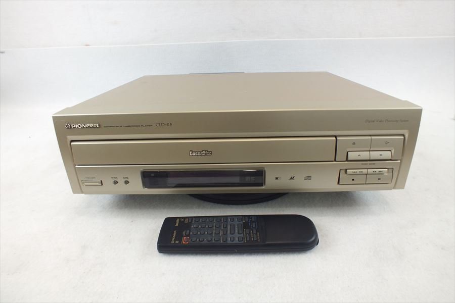 CLD-R5 パイオニア LDプレーヤー CD⁄LDプレーヤー リモコン付き