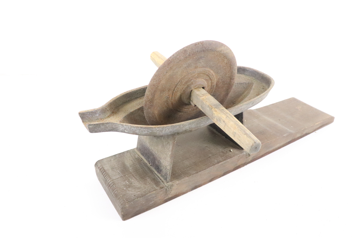 アンティーク 古民具 薬研 古民芸 薬研 やげん