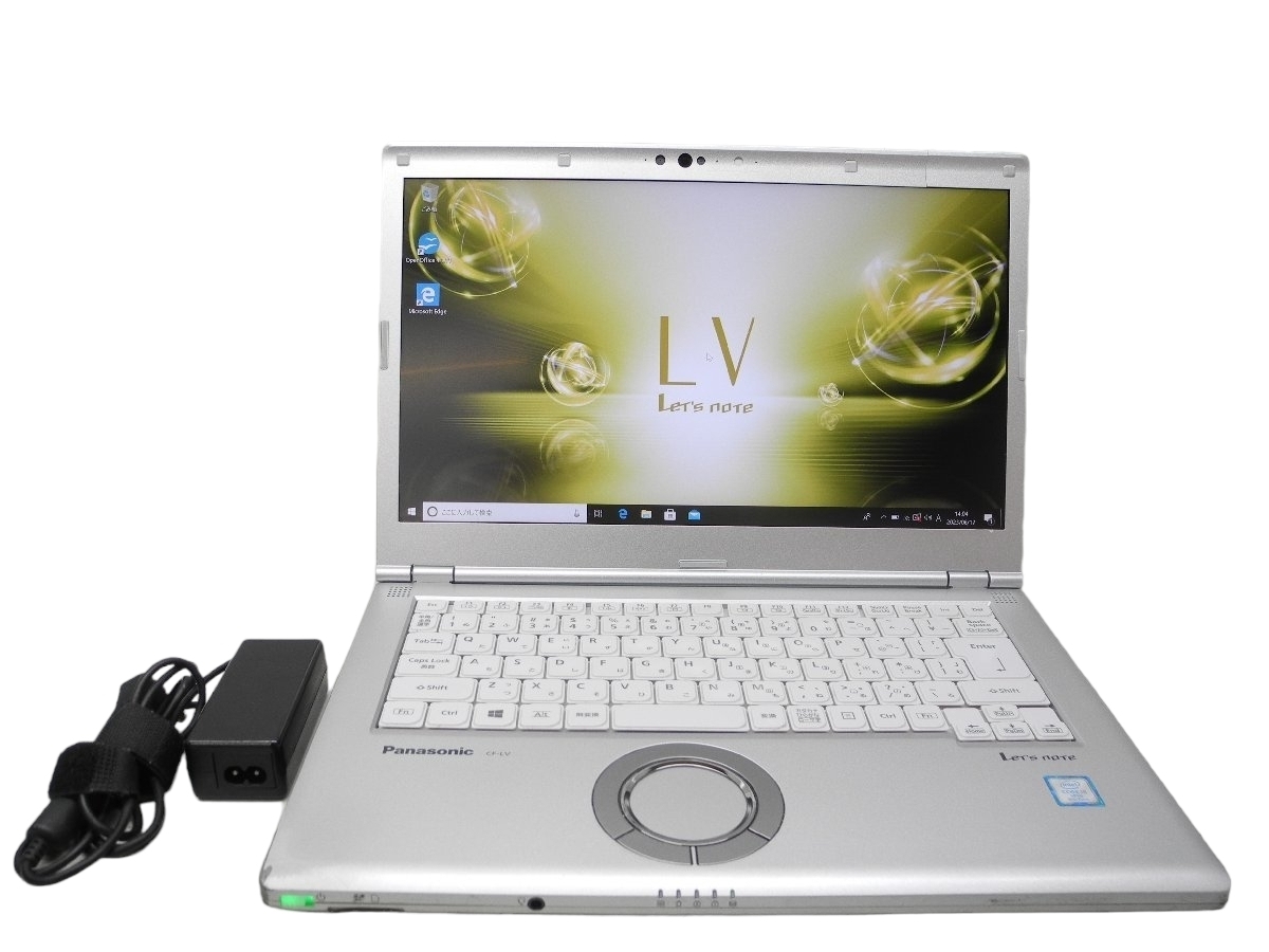 Panasonic Let's note CF-LV7RDCVS 第8世代 Core i5 8350U Windows10 RAM8GB SSD256GB 14型 無線 カメラ Office AC