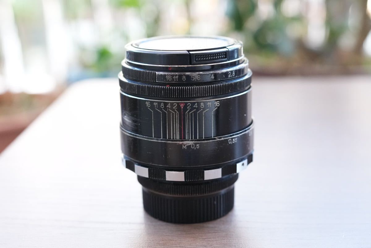 カメラ 希少 分解清掃済 Helios-44M-5 58mm f2 ぐるぐるボケ