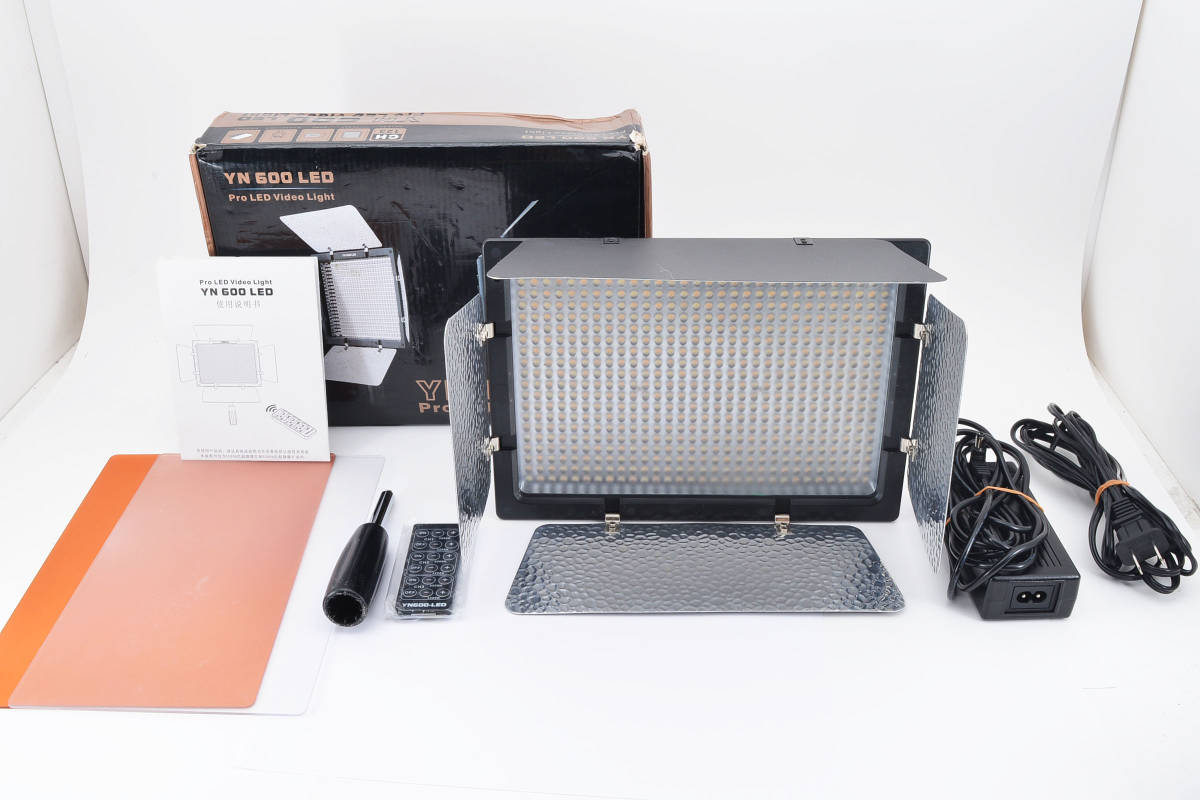 ★極美品★YONGNUO DIGITAL YN600 LED ビデオライト ★動作OK★#18244 LED Video Light 公式通販 Studio 600ex-rtii