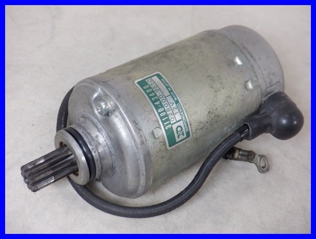 ！☆G245 GSX400E GK51C セルモーター 実動 動画有 レターパックプラス可