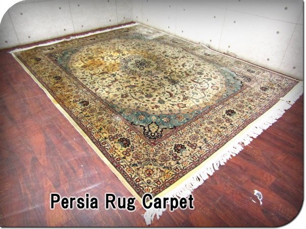 □美品□persia⁄ペルシャ絨毯□最高級□ウール100％□手織り Yahoo