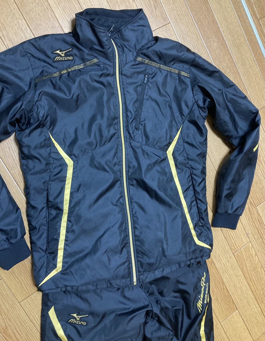 ミズノプロ ウインドブレーカー上下 ブレスサーモ Oサイズ