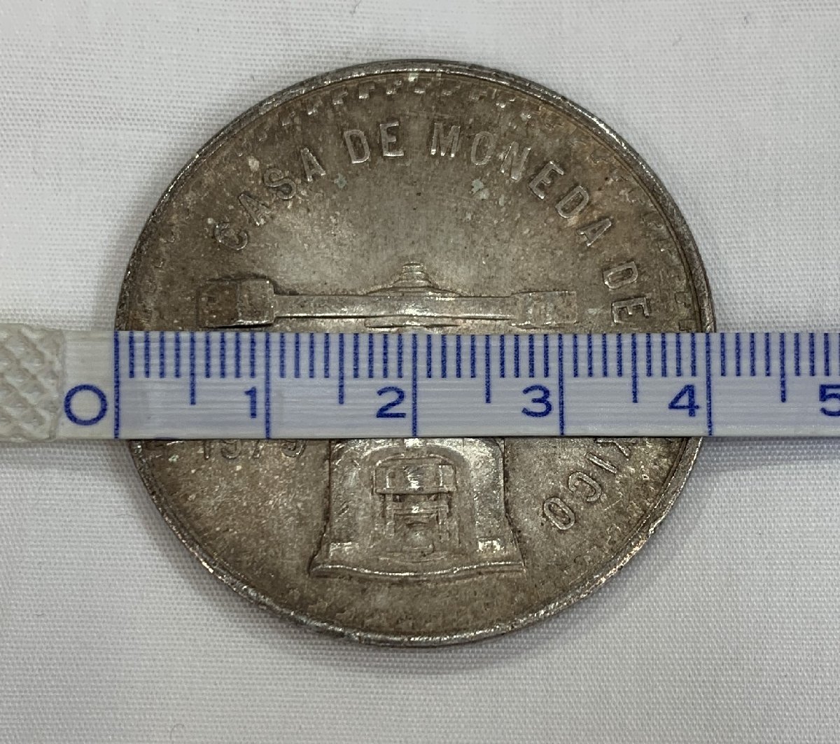 5YS光0517E】銀貨☆SV☆925☆大型☆メキシコ☆鋳造機☆天秤
