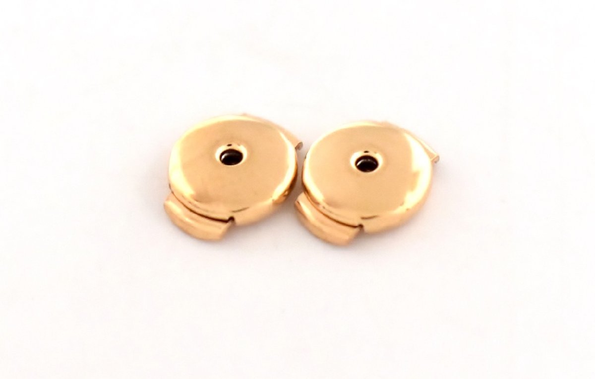ティファニー Tiffany & Co. ピアスキャッチ ペア Au750 K18 18金