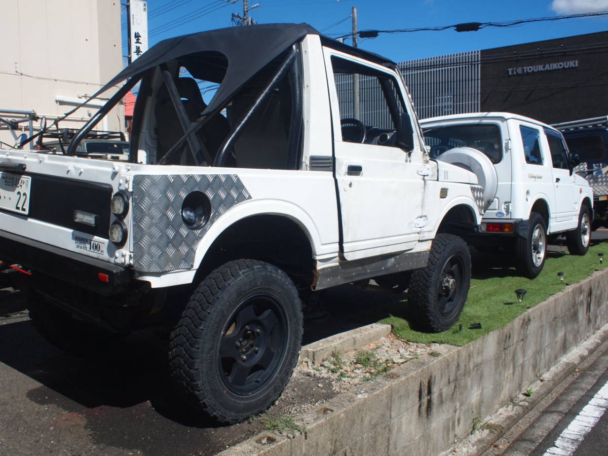 ジムニー JA22W 5MT ボディJA11C 幌 改造車 クロカン ロッククローラー 