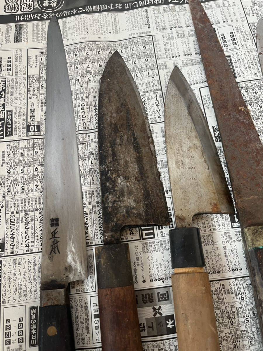 和包丁 柳刃包丁 出刃包丁 刺身包丁 料理包丁 ナイフ 在銘 正本 関