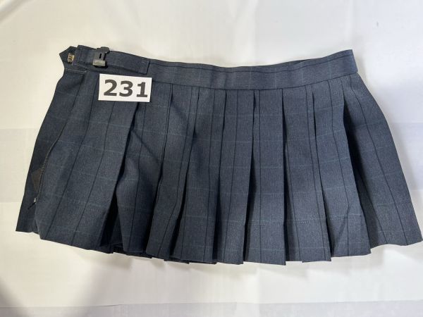 231 制服 マイクロミニスカート チェック W70-丈25 匿名配送 コスプレ 女子 特価 学生服 制服 女子スクールスカート超ミニ 紺 夏服 冬服