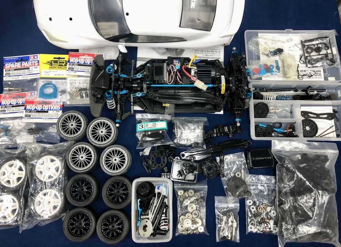 タミヤ TAMIYA 田宮 1/10 ツーリングカー TT-02 ESC モーター サーボ