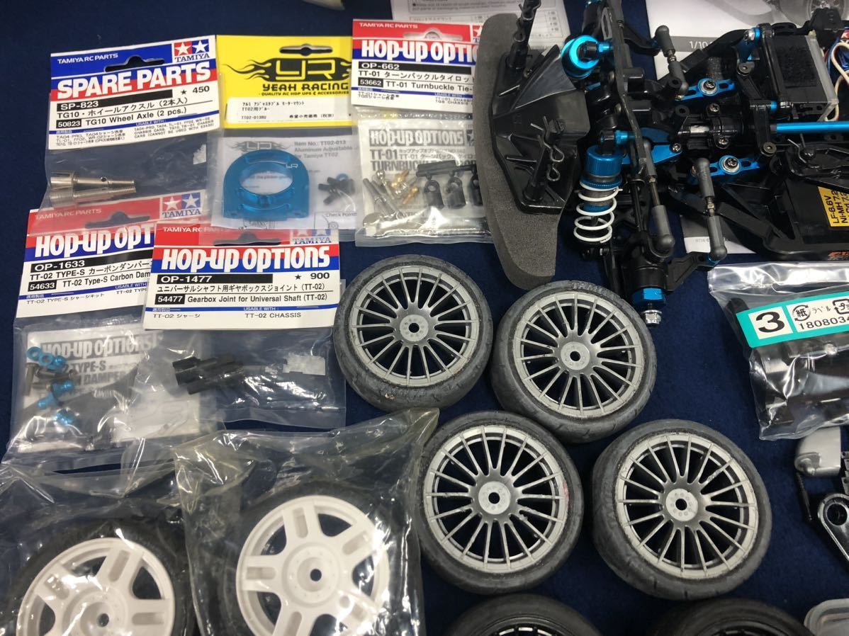 タミヤ TAMIYA 田宮 1/10 ツーリングカー TT-02 ESC モーター サーボ