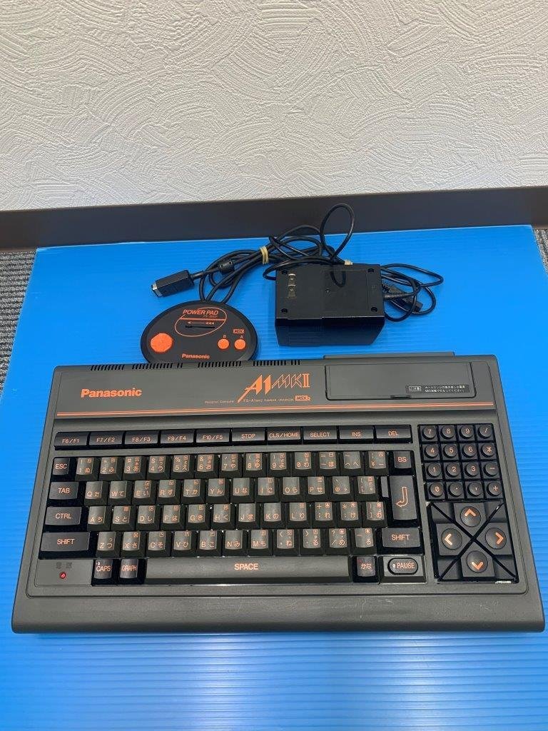 美品Panasonic パナソニック MSX2 FS-A1MK2 動作未確認 箱付き FS-A1