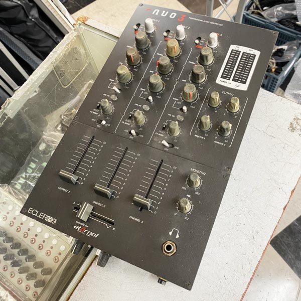 ECLER nuo3 3ch-DJ mixer DJミキサー ECLER⁄エクラー nuo3 アナログ DJ