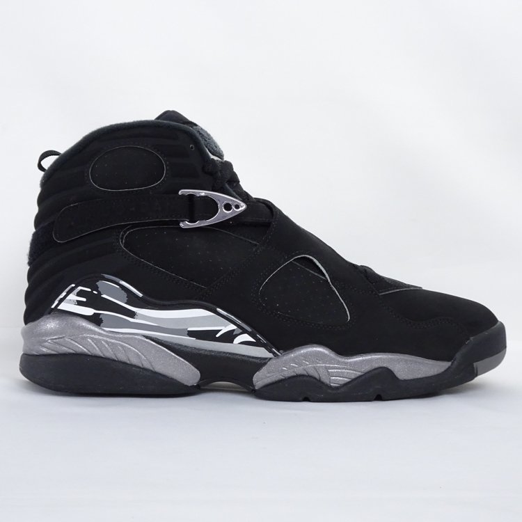 中古美品/1円】ナイキ NIKE AIR JORDAN 8 RETRO CHROME エアジョーダン 