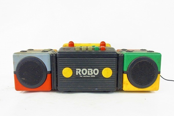 Y008-Y20-1293 SANYO サンヨー ROBO-MR06 ラジカセ 現状品③＠ 【公式